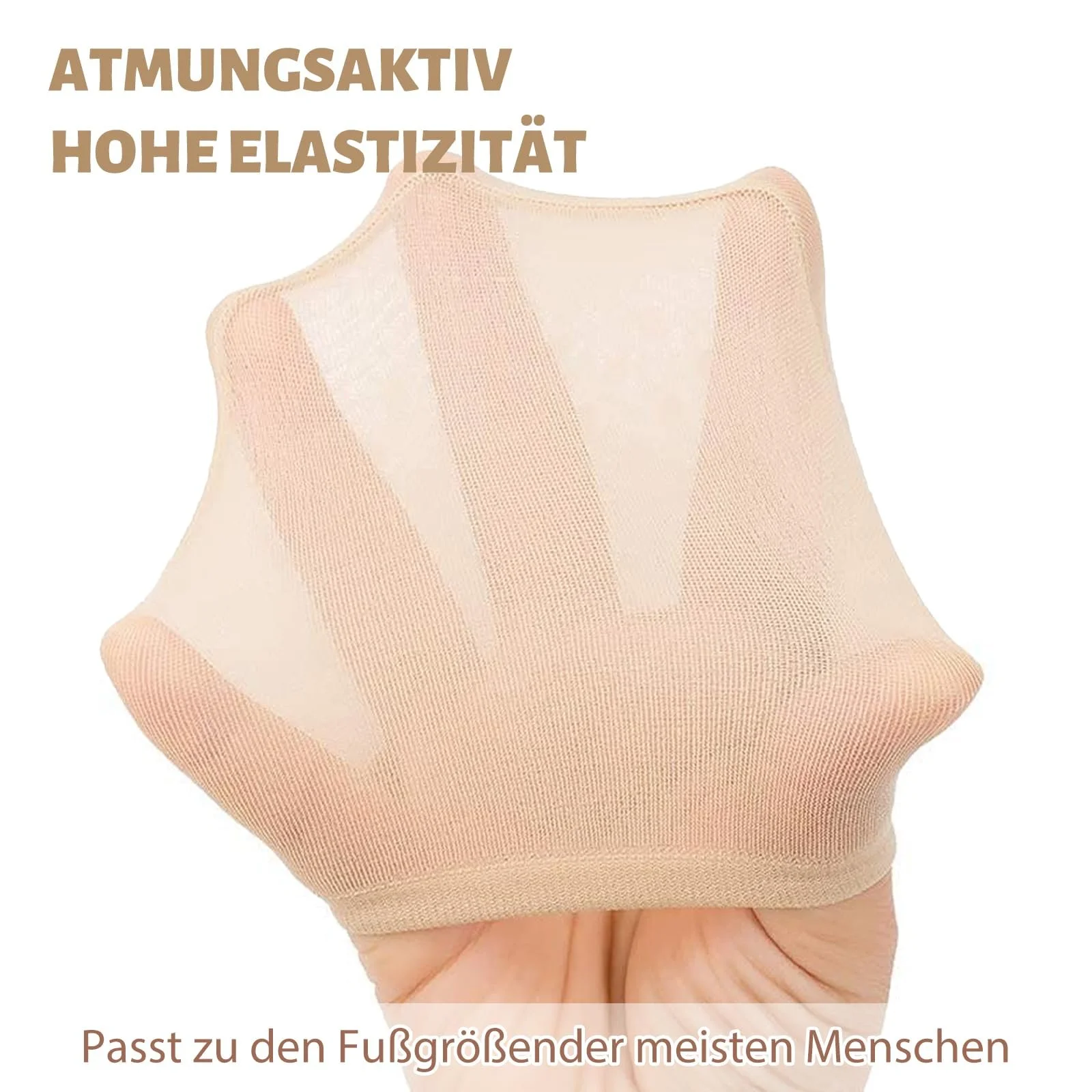 Шкарпетки-пальці MANZI, 6 пар, жіночі, півшкарпетки, фото №5