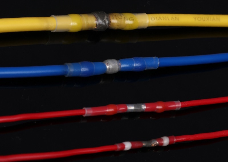 Термоусаживаемая гильза с припоем термоусадка 0.25-6.0 мм PWR набор 500 шт, фото №7