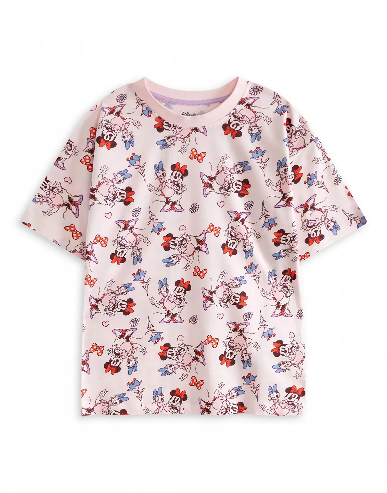 Комплект піжами з короткими рукавами Disney Minnie Mouse для дівчат, фото №5 Комплект піжами з короткими рукавами Disney Minnie Mouse для дівчат, фото №5