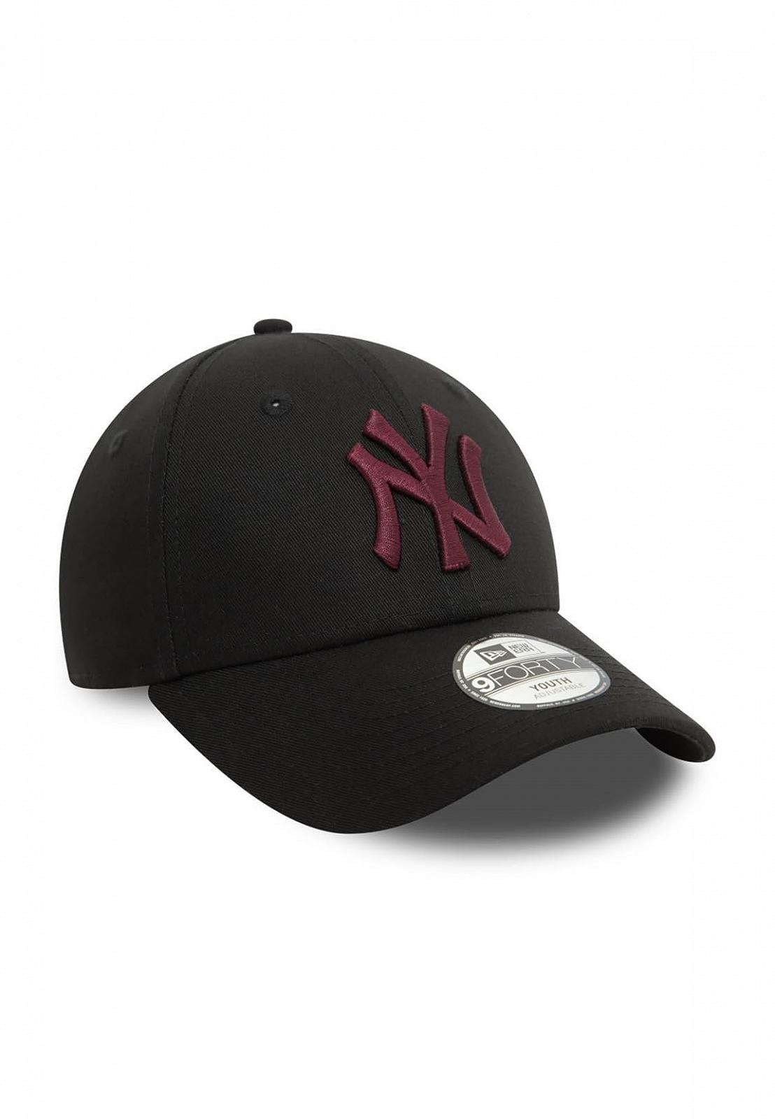 Кепка New Era 9Forty New York Yankees Дитяча Чорна, фото №3