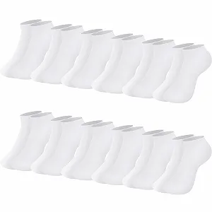 Носки L&K-II Спортивные короткие женские 92220 однотонные носки для кроссовок, летние носки для женщин - Фото 1