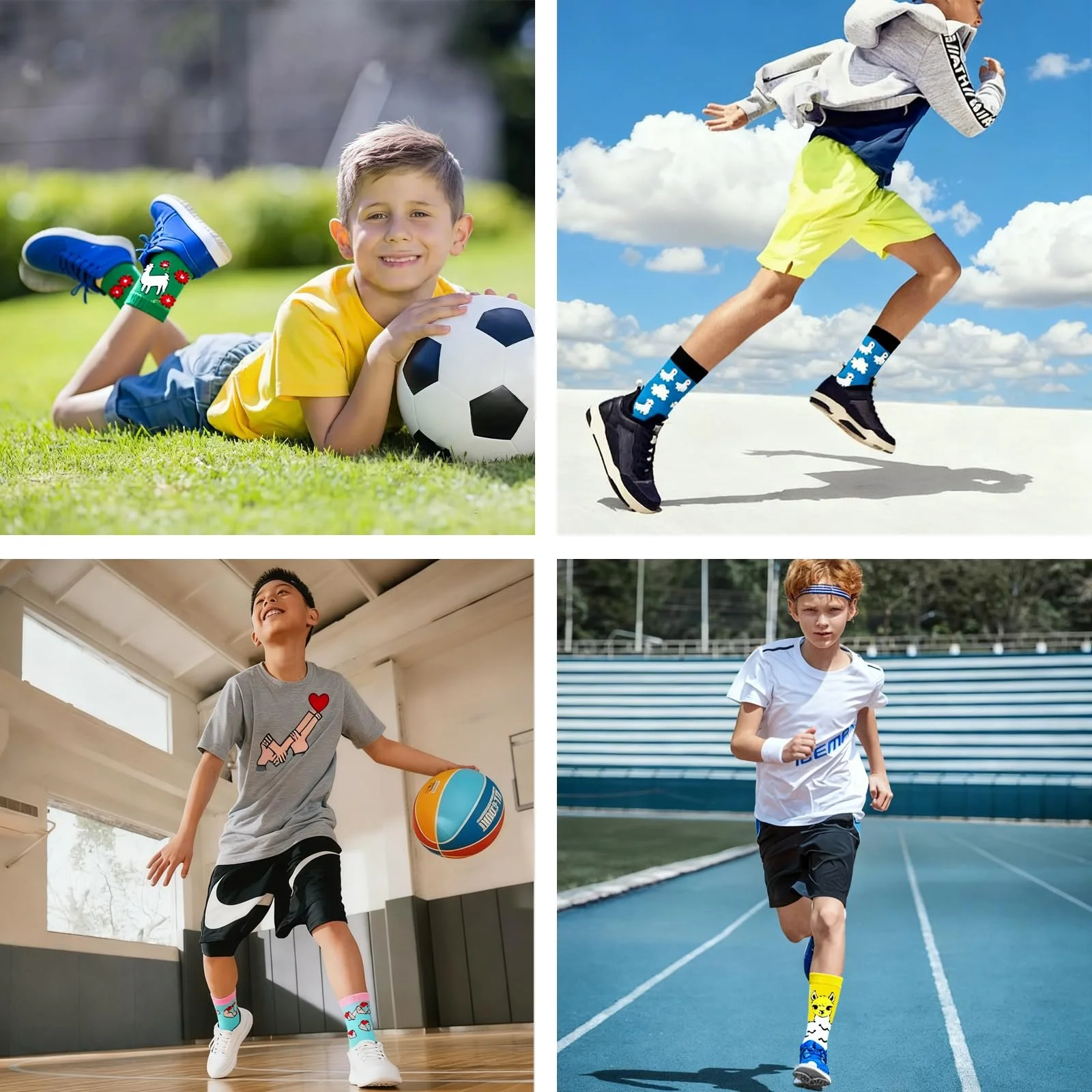 Шкарпетки з кумедним малюнком альпаки (6 пар) 36-42, фото №6