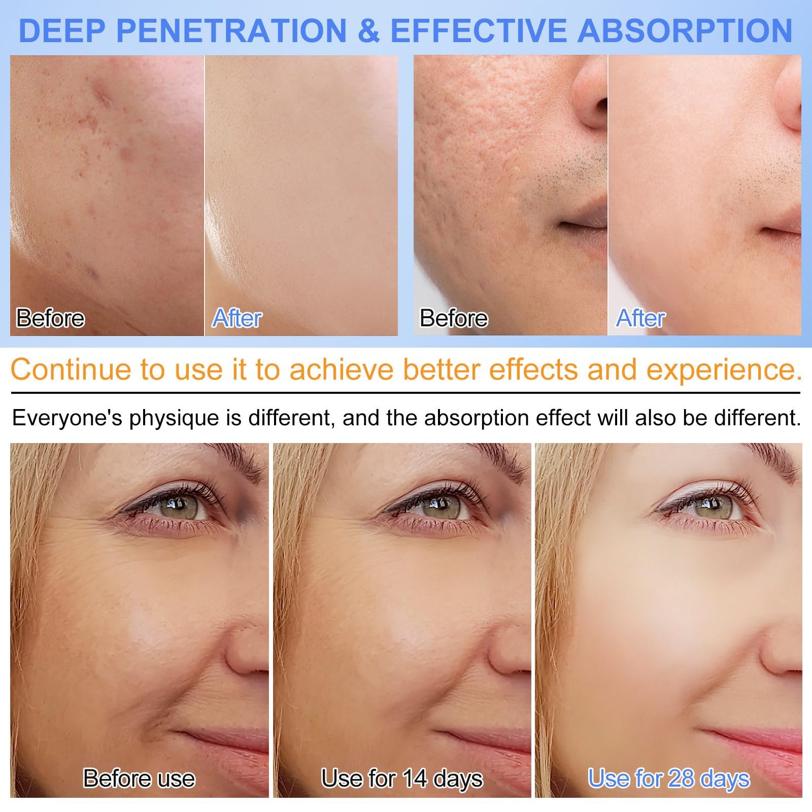 Маска Коллагеновая, упаковка из 6 штук Маска Коллагеновая, Ночная маска для лица Коллагеновая, Маска для лица Коллагеновая для женщин Увлажняющая, Органическая маска для лица Коллагеновая против старения, фото №6