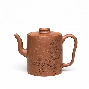 Чайник PiurUf Чайник фиолетовый пескоструйный ковш Чайник Чайный набор Ручной чайник китайский чайный набор 170 мл Чайник нержавеющая сталь (Размер: Модель 1) - Фото 1