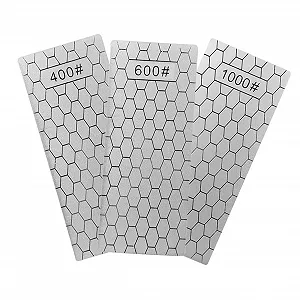 Точильний камінь Lurrose Алмазний 3 шт. Ергономічний - Фото 1