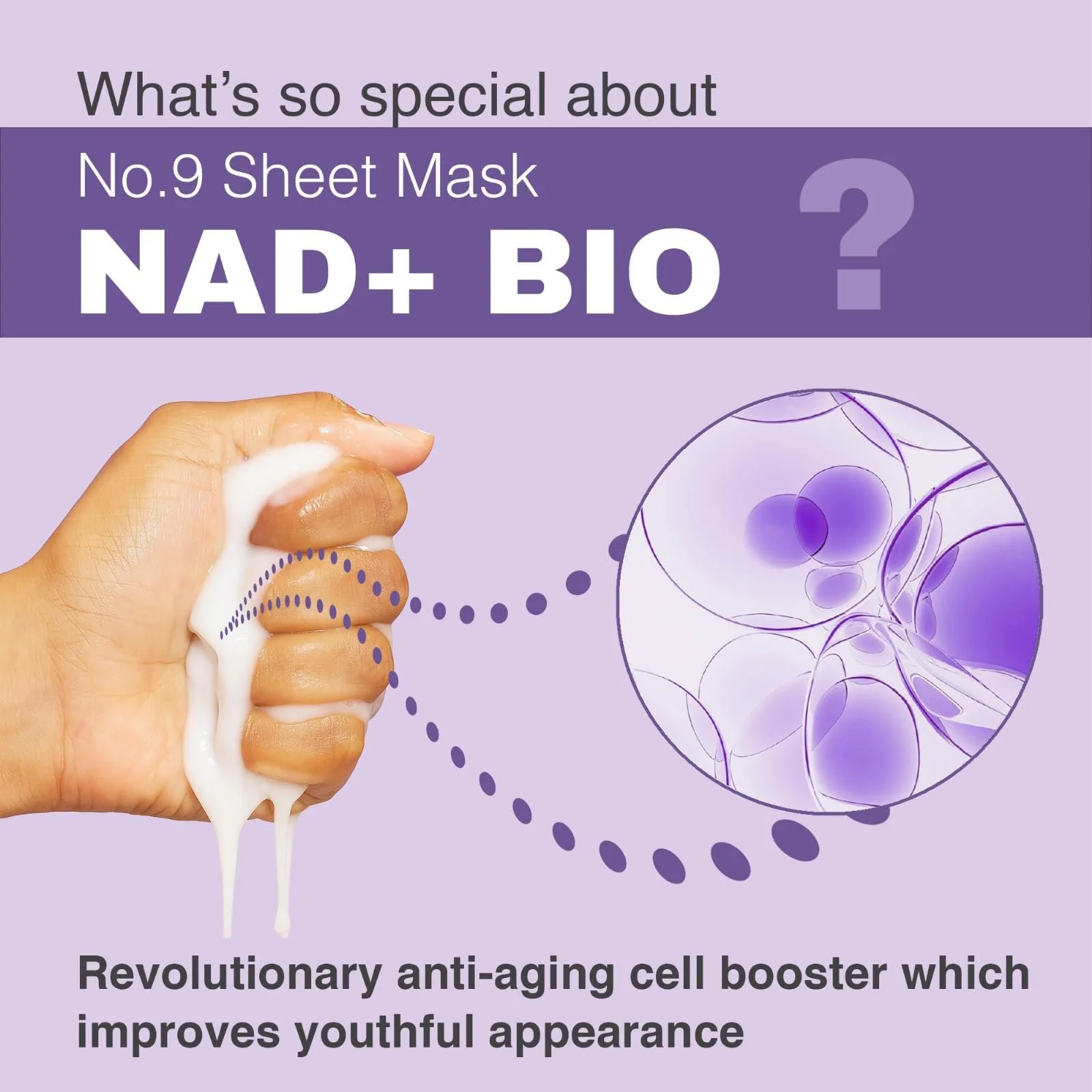 Маска для обличчя SKYBDY BIO Lifting-Sil Повна | NAD+, NMN, Колаген та Пептиди | Підтягує щелепу та шию | Зменшує зморшки та лінії 4 шт + Бонус Підтягуюча стрічка, фото №6