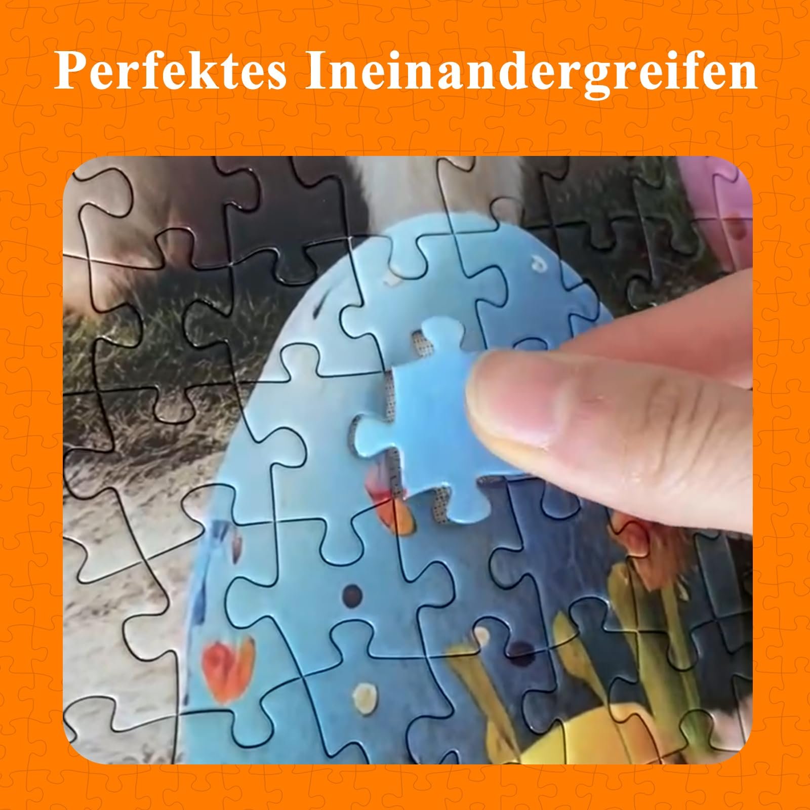 Пазли Bullglesup Shark Whale 1000 елементів 70 х 50 см з постером, фото №2