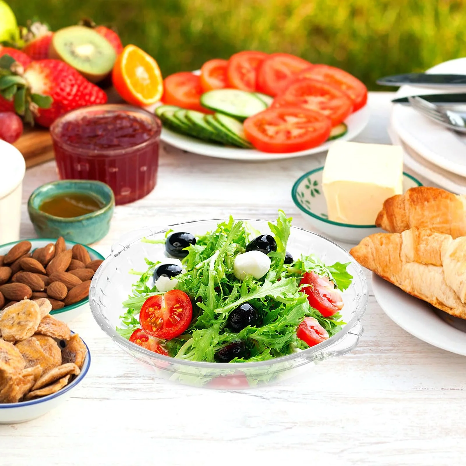 Форма для запікання VALICLUD Скляна термостійка прозора для мікрохвильової печі та духовки, фото №9 Форма для запікання VALICLUD Скляна термостійка прозора для мікрохвильової печі та духовки, фото №9