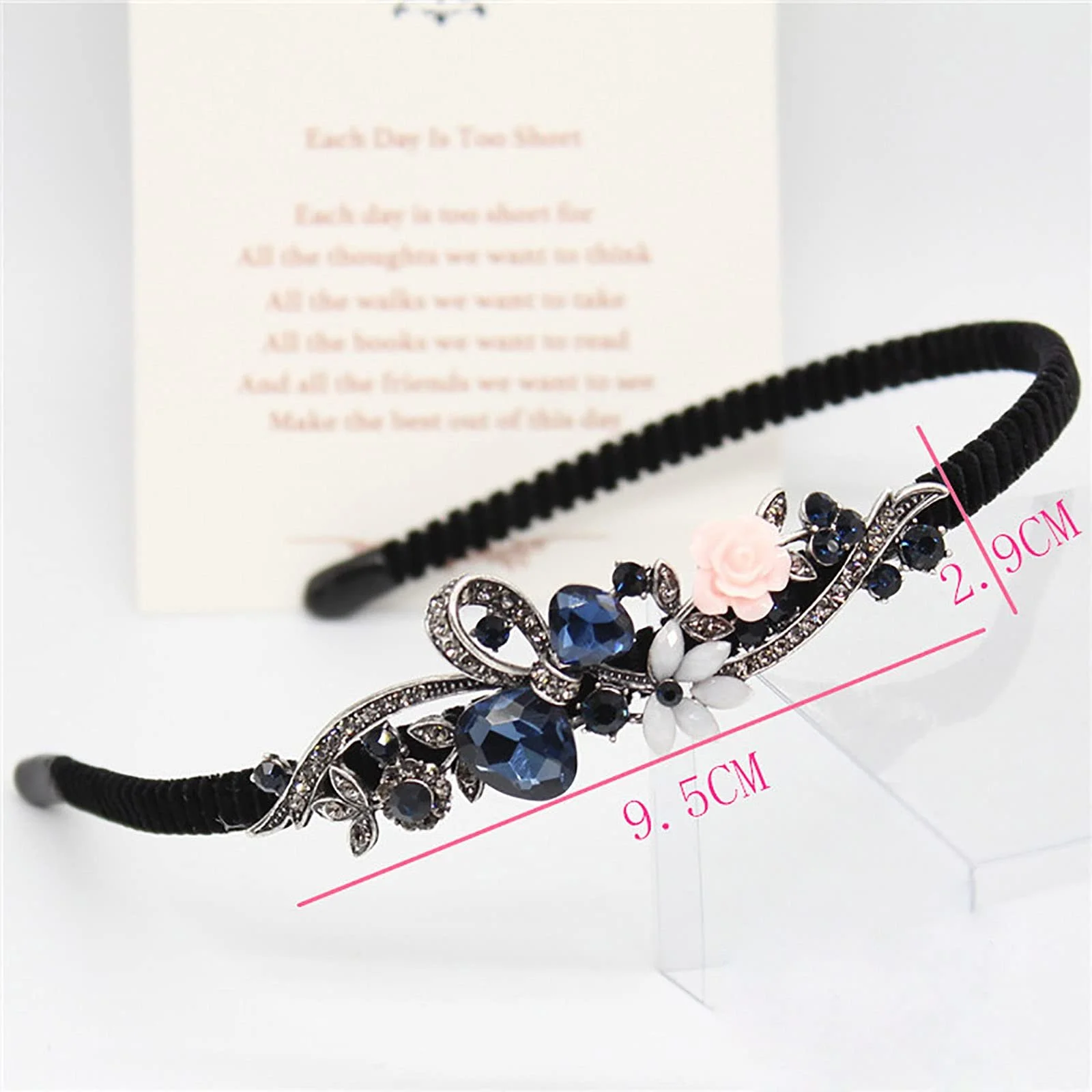 Обруч Квітка Кристал, фото №4