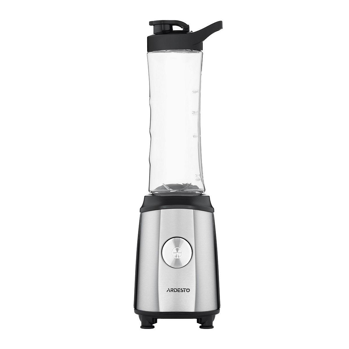Блендер для смузі Ardesto SBG-F350, 350Вт,2в1, пляшка 600мл 300 мл кавомолка чорно-сріб, фото №12 Блендер для смузі Ardesto SBG-F350, 350Вт,2в1, пляшка 600мл 300 мл кавомолка чорно-сріб, фото №12