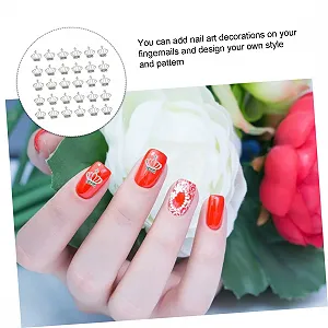 Аксессуары для ногтей FOMIYES Стразы сердце 30 шт. synthetic.ua - Фото 1