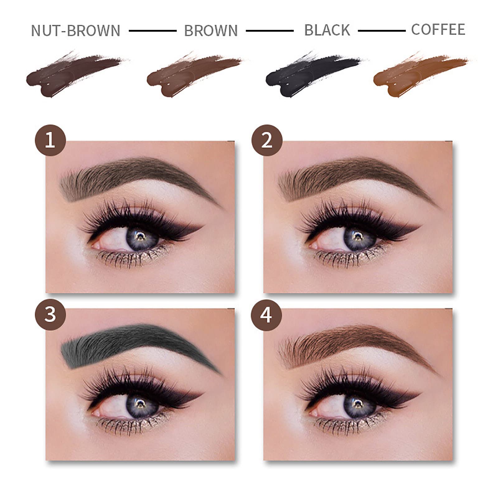 Крем Brow Pomade Gel Eyebrow Brush Proof Enhancers Brow C One Size, фото №3