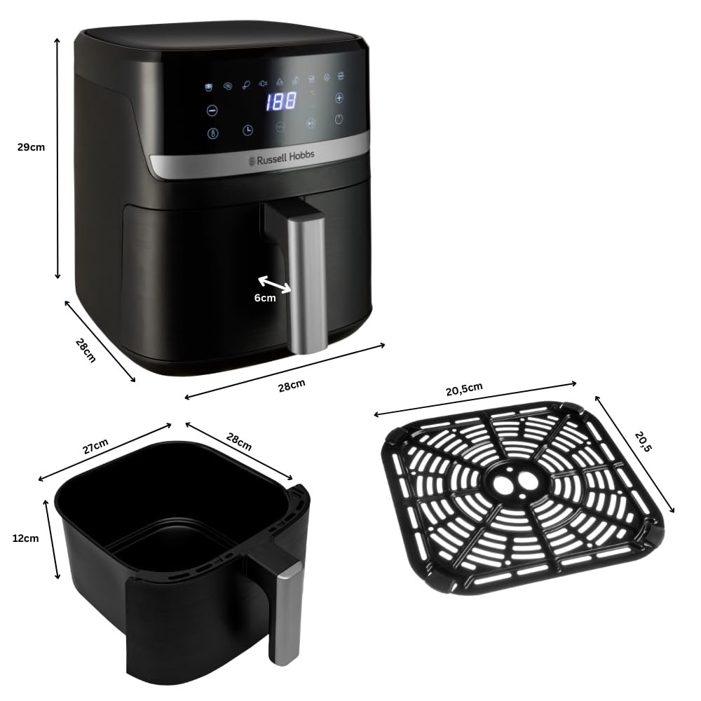 Мультипіч Russell Hobbs SatisFry XL 27621-56 5.5 л 1500 Вт 9 програм Тачскрін, фото №9