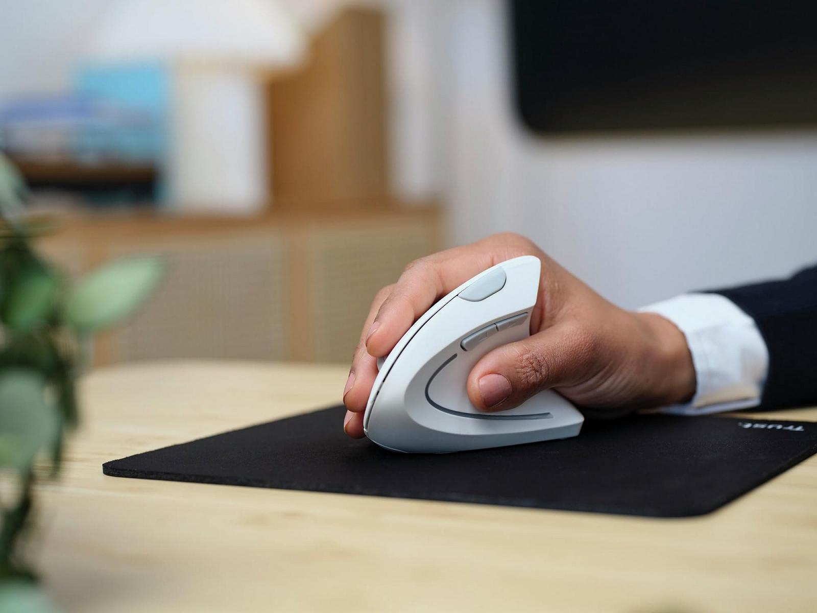 Мышь Trust Verto Беспроводная Вертикальная Эргономичная 800-1600 DPI, фото №6