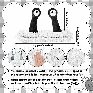 Пов'язка на голову Sibba для вмивання обличчя synthetic.ua - Фото 1