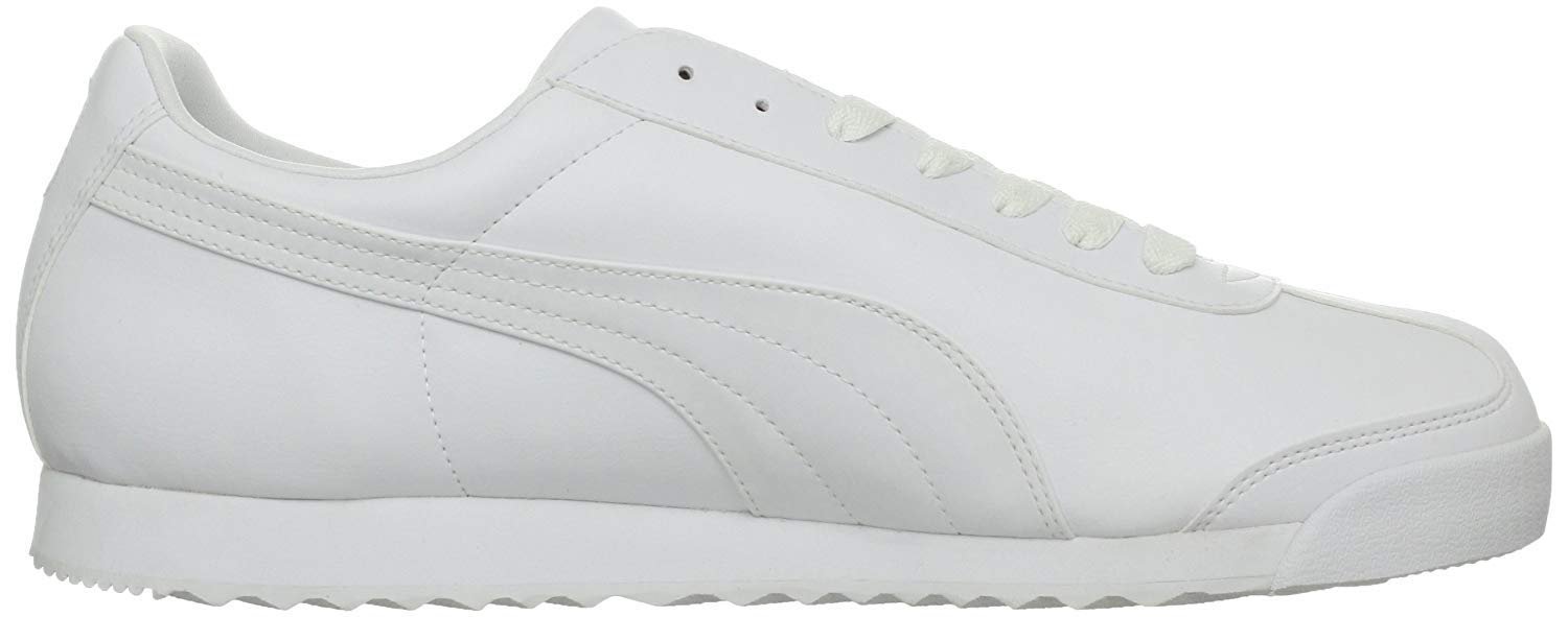 Кросівки Puma Roma Basic-M Білий/Червоний вогонь/Сірий льодовик, фото №3