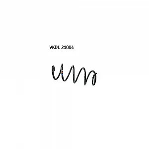 Пружина подвески SKF VKDL 31004 для VW, передняя ось - Фото 1