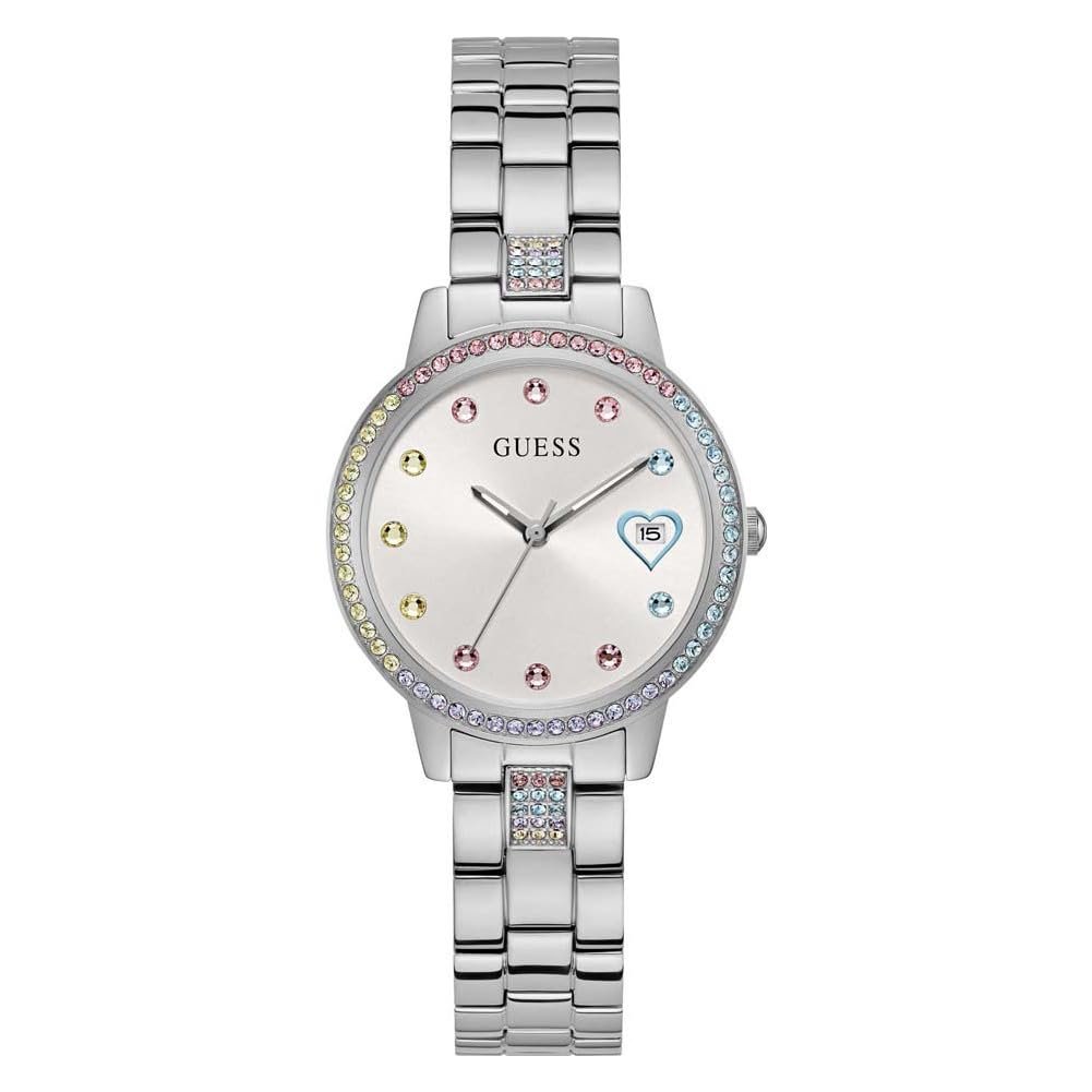 Часы GUESS GW0657L1 Аналоговые Кварцевые Женские Ремешок из нержавеющей стали, фото №1