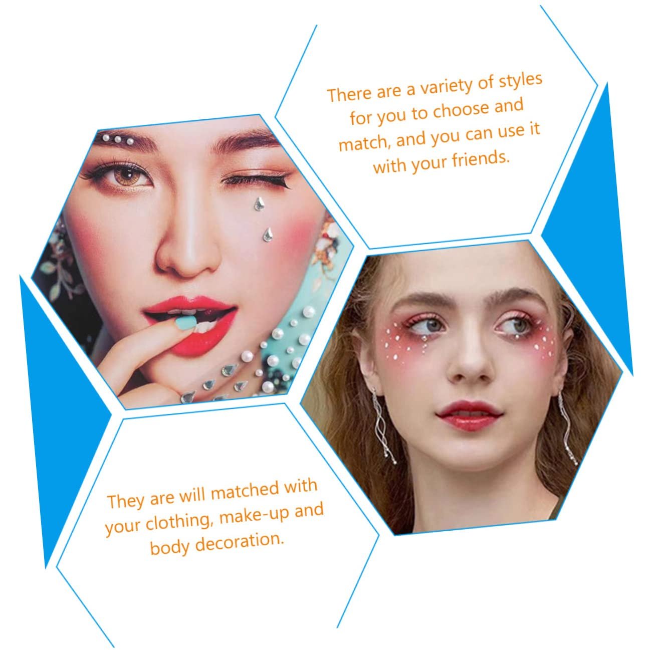 Стразы Beavorty для ногтей, 5 шт., фото №4