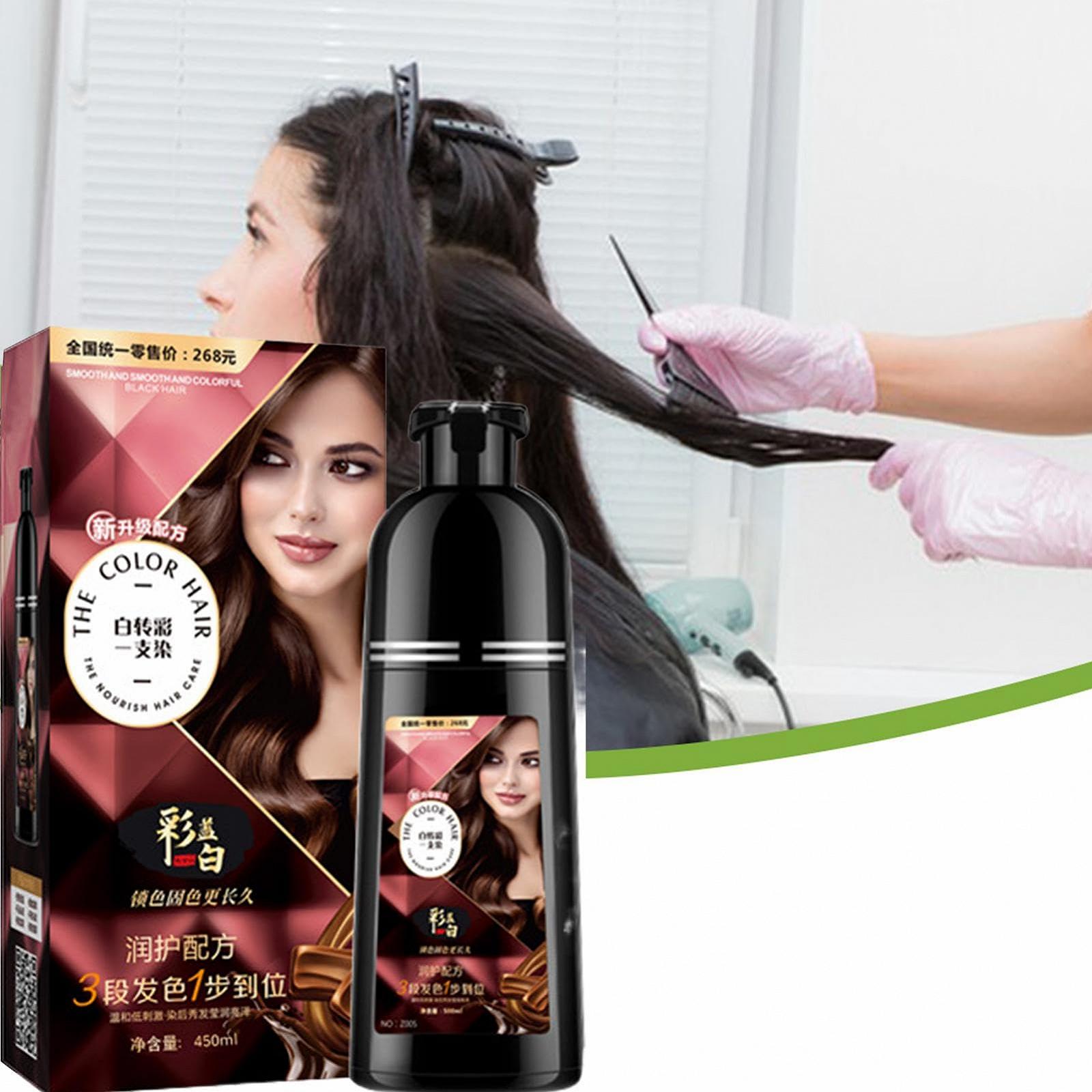 Шампунь фарба для волосся жінок 450 мл, фото №3