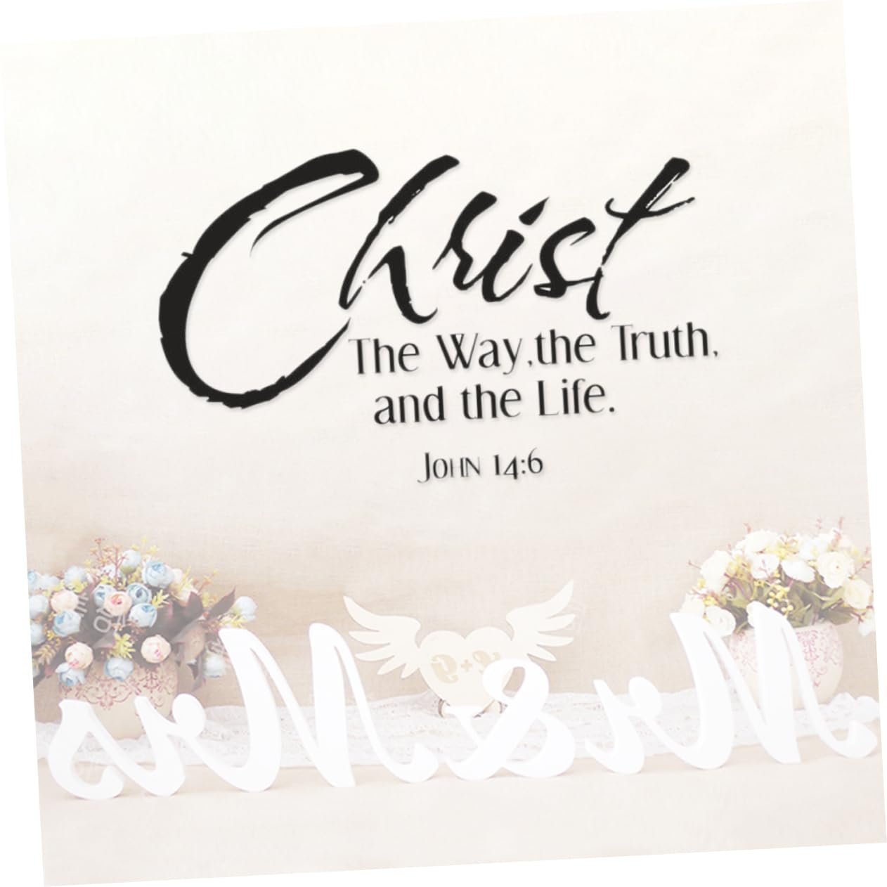 Наклейки на стену Homoyoyo Christian Inspirational Removable, фото №5