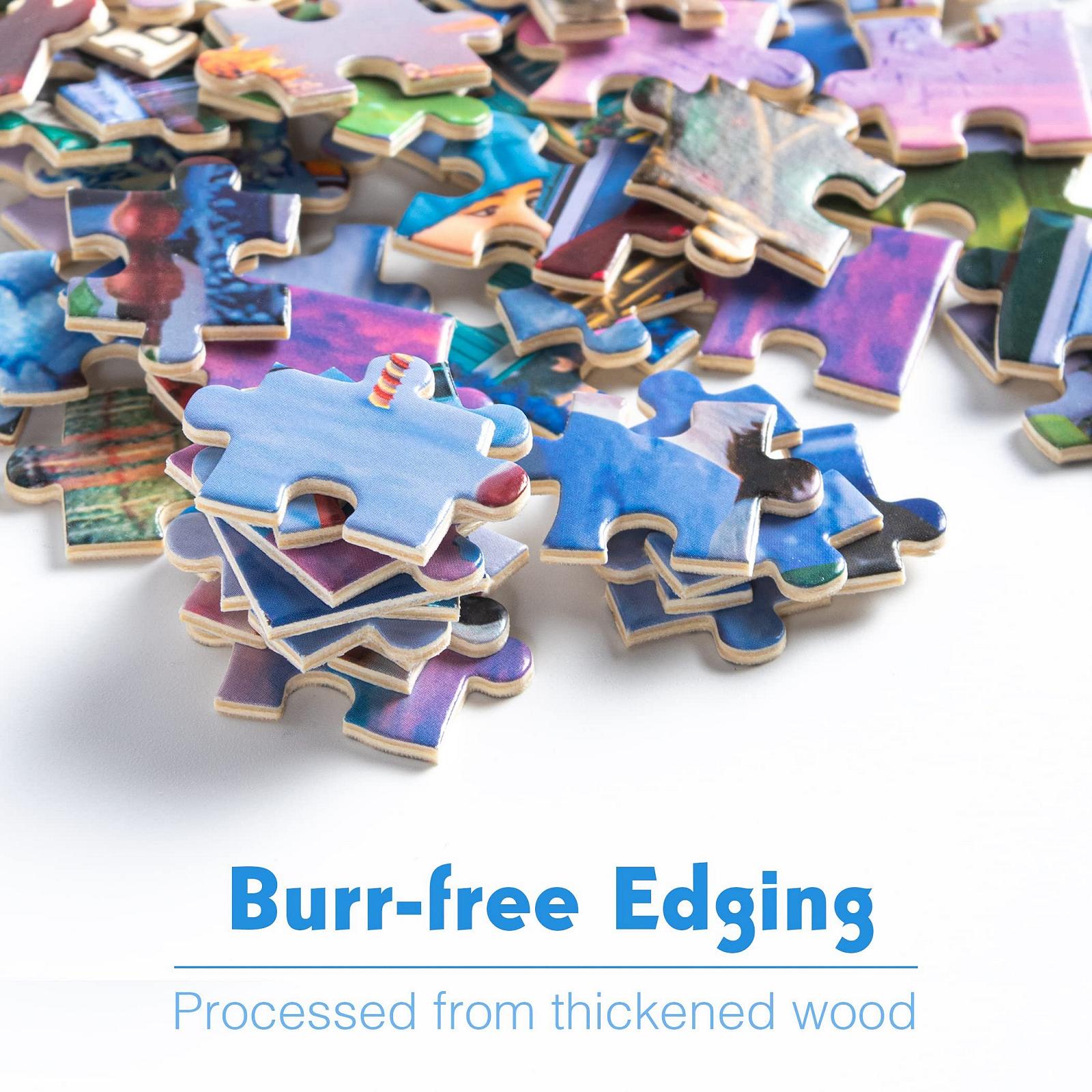 Пазл Tektalk 500 деталей Дерев'яний Snowman Stacking, фото №4 Пазл Tektalk 500 деталей Дерев'яний Snowman Stacking, фото №4