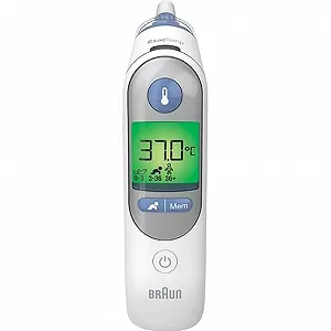 Вушний термометр Braun ThermoScan 7+I RT6525 Білий synthetic.ua - Фото 1