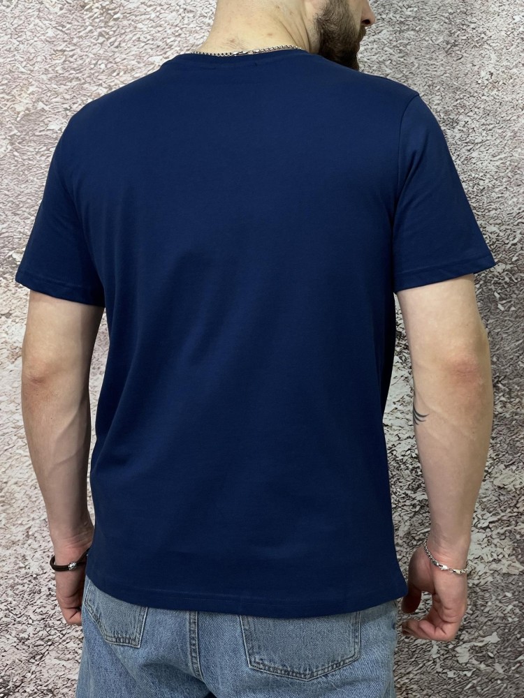 Футболка Tommy Hilfiger синя вел лого, фото №3