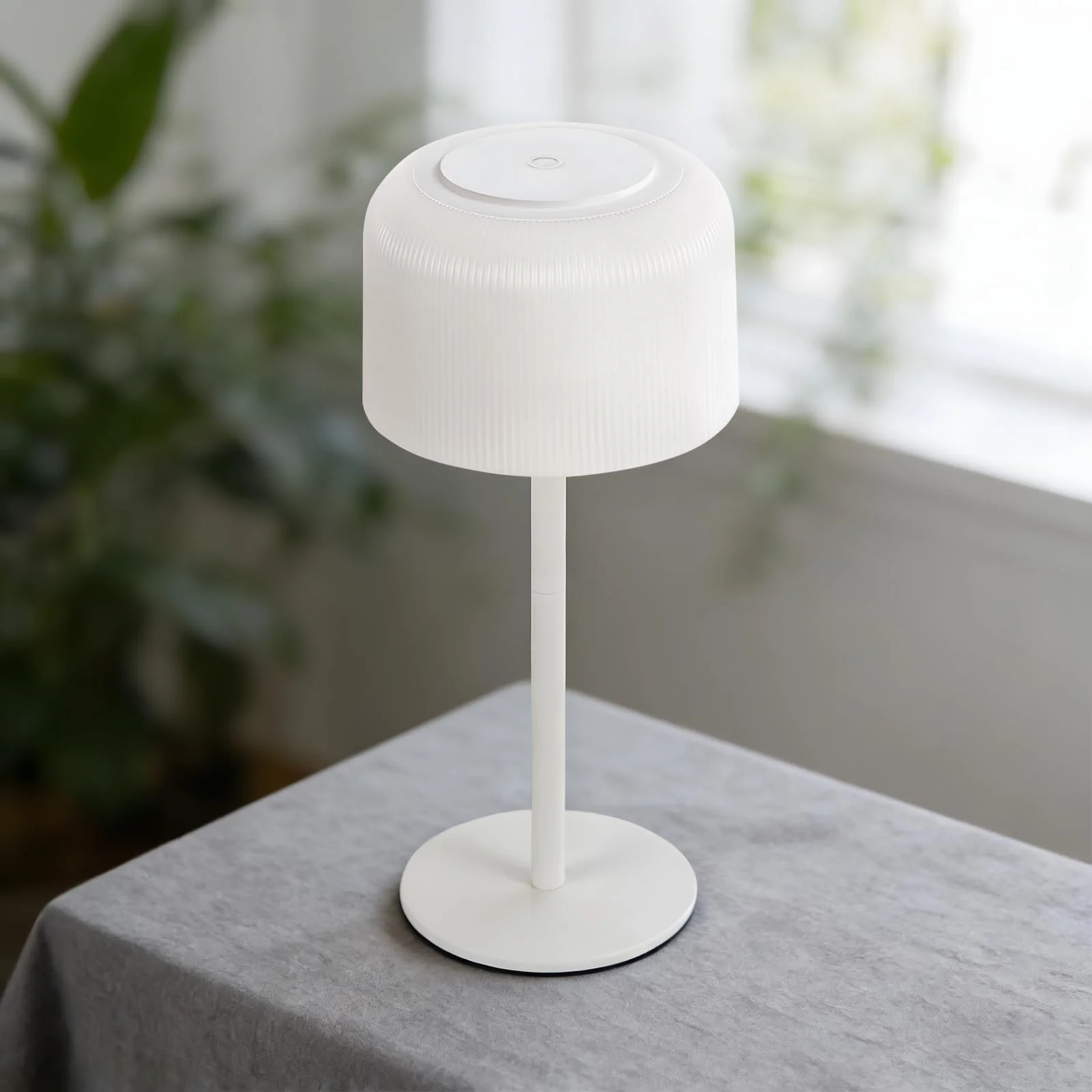 Настільна лампа Homefire Бездротова LED Акумуляторна USB-C 3 колірні температури Димована Водонепроникна Сенсорна, фото №1