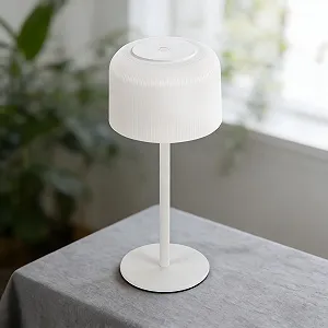 Настільна лампа Homefire Бездротова LED Акумуляторна USB-C 3 колірні температури Димована Водонепроникна Сенсорна - Фото 1