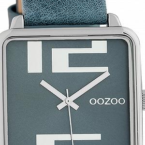 Часы Oozoo женские Square с кожаным ремешком 35 x 35 мм synthetic.ua - Фото 1