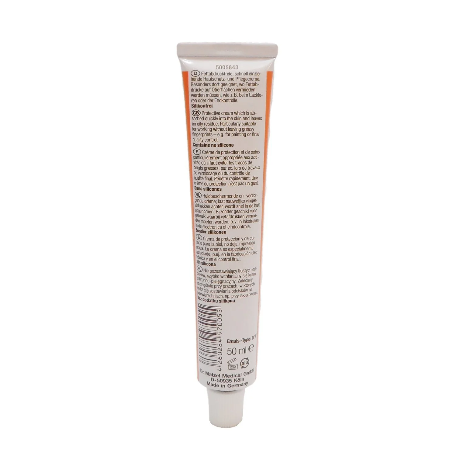 Крем Lindesa K Захисний та кондиціонуючий з ромашкою та бджолиним воском, 1 x 50 мл, фото №2