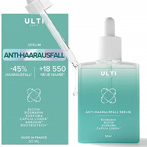 Сироватка проти випадіння волосся ULTI Paris Біотин + Розмарин + Capilia Longa Для чоловіків і жінок - Фото 1