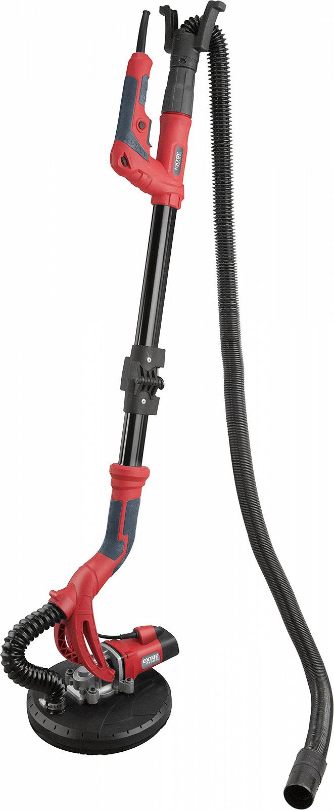 Шлифовальная машина Extol Premium Langhalsschleifer Gipskartonschleifmaschine, 600 Вт с пылеудалением, красный 8894210, фото №3