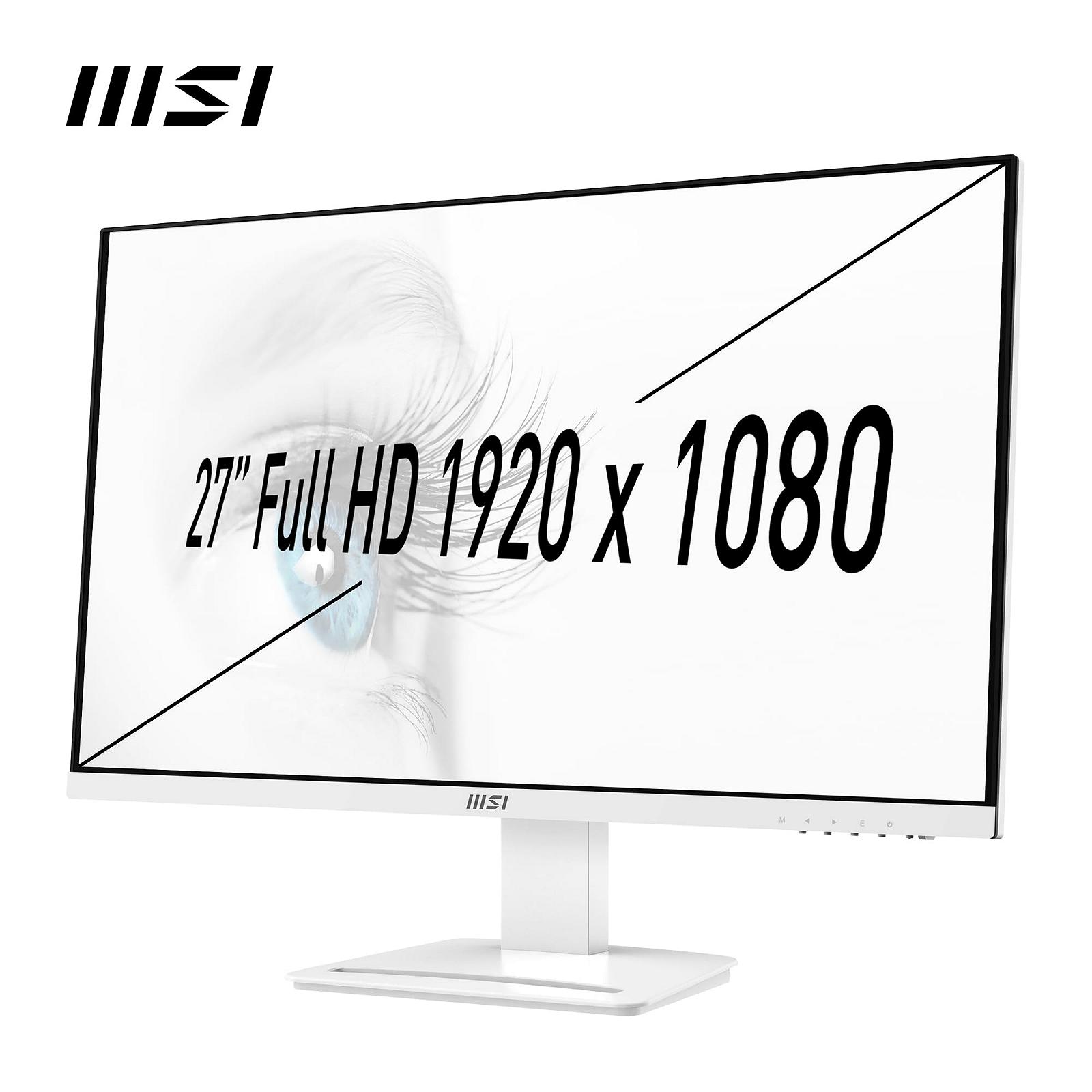 Монитор MSI PRO MP273AWDE 27 дюймов Full HD IPS 100Hz Белый, фото №2