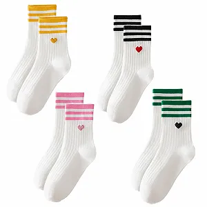 Жіночі тенісні шкарпетки (4 пари) - Фото 1