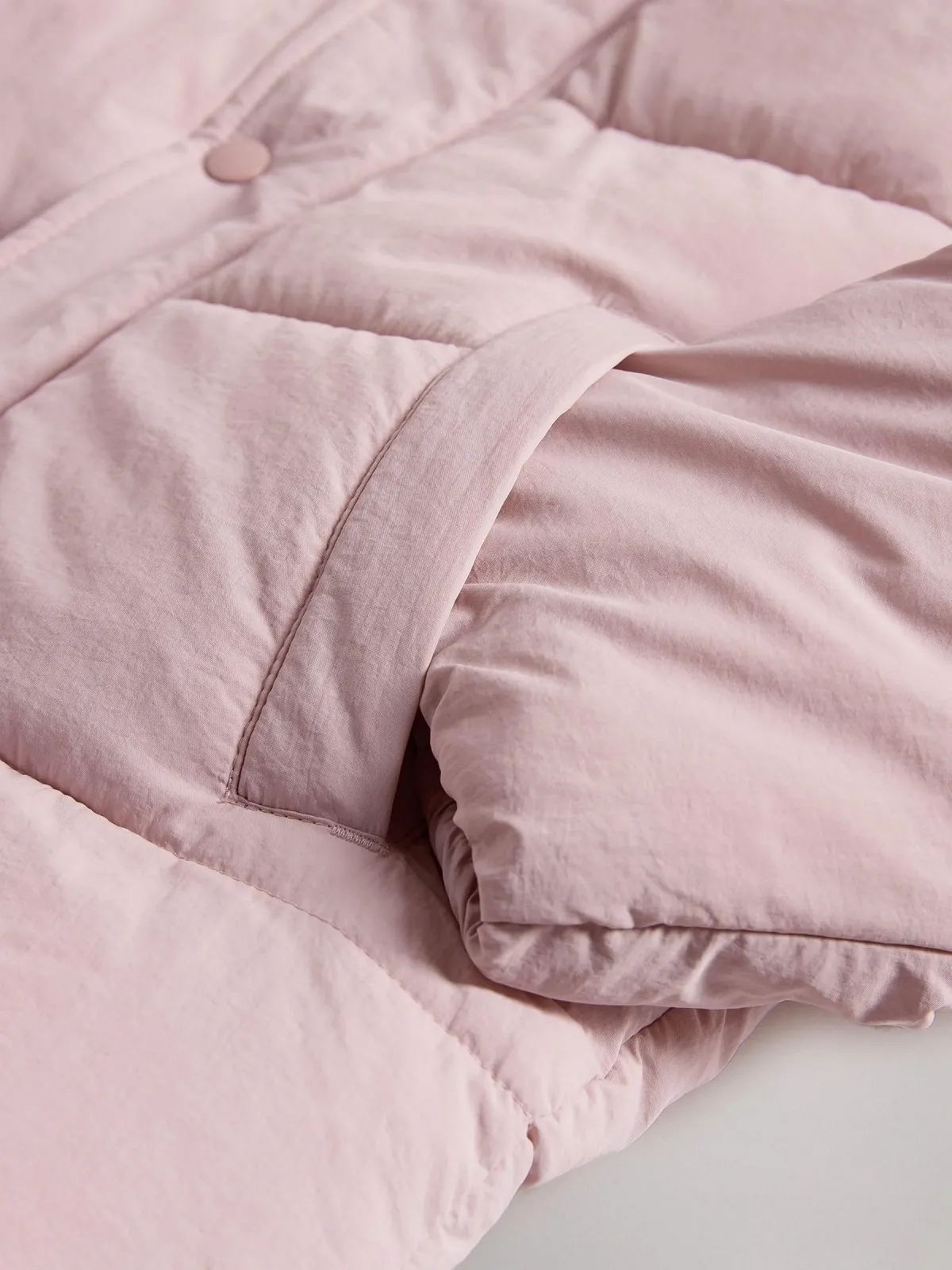 Комплект довгих стьобаних пальт для дівчат THE SET, 2 шт, фото №6