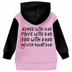 Худі для дівчинки Oversize, однотонний, з кишенею synthetic.ua - Фото 1