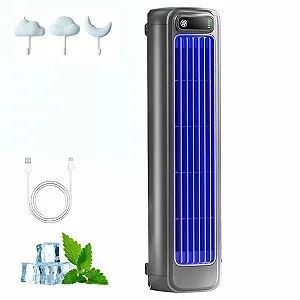 Мобільний кондиціонер Liketonline Olygee Cooling Ace настільний баштовий 3 швидкості Синій - Фото 1