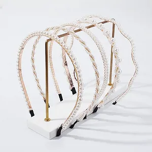 Обруч з перлинами, Жіночий synthetic.ua - Фото 1