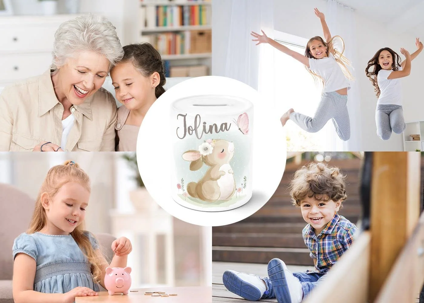 Скарбничка Тварини керамічна персоналізована, фото №6