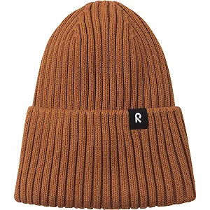Шапка Reima Hattara Детская Коричневая Корица, см 48-50 synthetic.ua - Фото 1