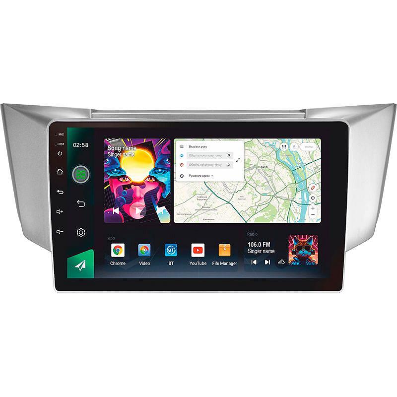 Штатная магнитола Sigma PRO 98128 2K 8+128 Gb Lexus RX300 RX330 RX350 RX400H Toyota harrier 2003-2009 9, фото №1