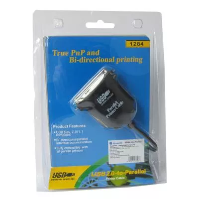 Кабель для передачи данных Dynamode USB to LPT 1.8m (USB2.0-to-Parallel), фото №5