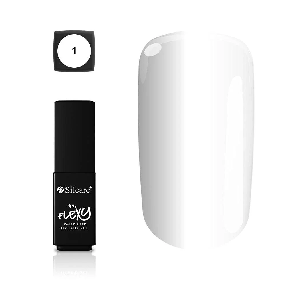 Гель-лак Silcare Flexy 4.5г [01], фото №1