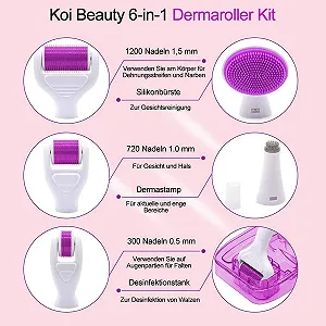 Derma Roller KOI BEAUTY 6 в 1 Microneedling synthetic.ua - Фото 1