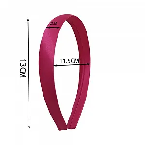 Набор из 2-х женских атласных обручей для волос. synthetic.ua - Фото 1