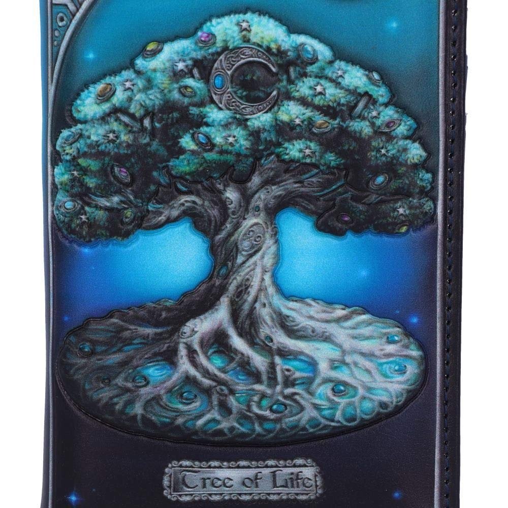 Кошелек Tree of Life Pagan Moon Embossed Nemesis Now B5174R0 Зеленый, 18.5 см, фото №6