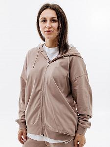 Джемпер Nike W NSW JRSY OS FZ HOODIE S - Фото 1