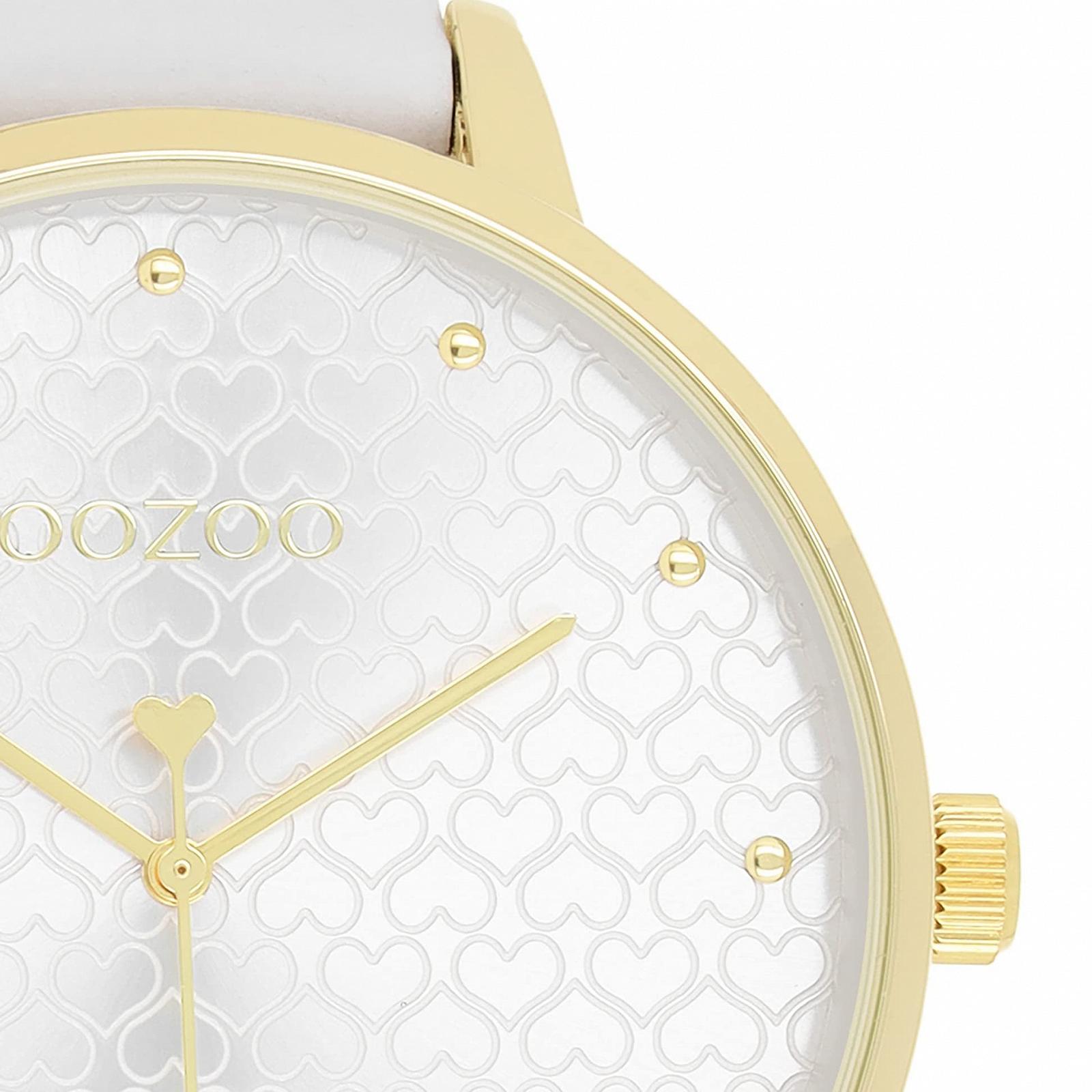 Часы Oozoo Timepieces Женские C11158 Белый Золотой, фото №2 Часы Oozoo Timepieces Женские C11158 Белый Золотой, фото №2